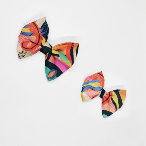 kokardy abstrakcja pomaranczowe liscie