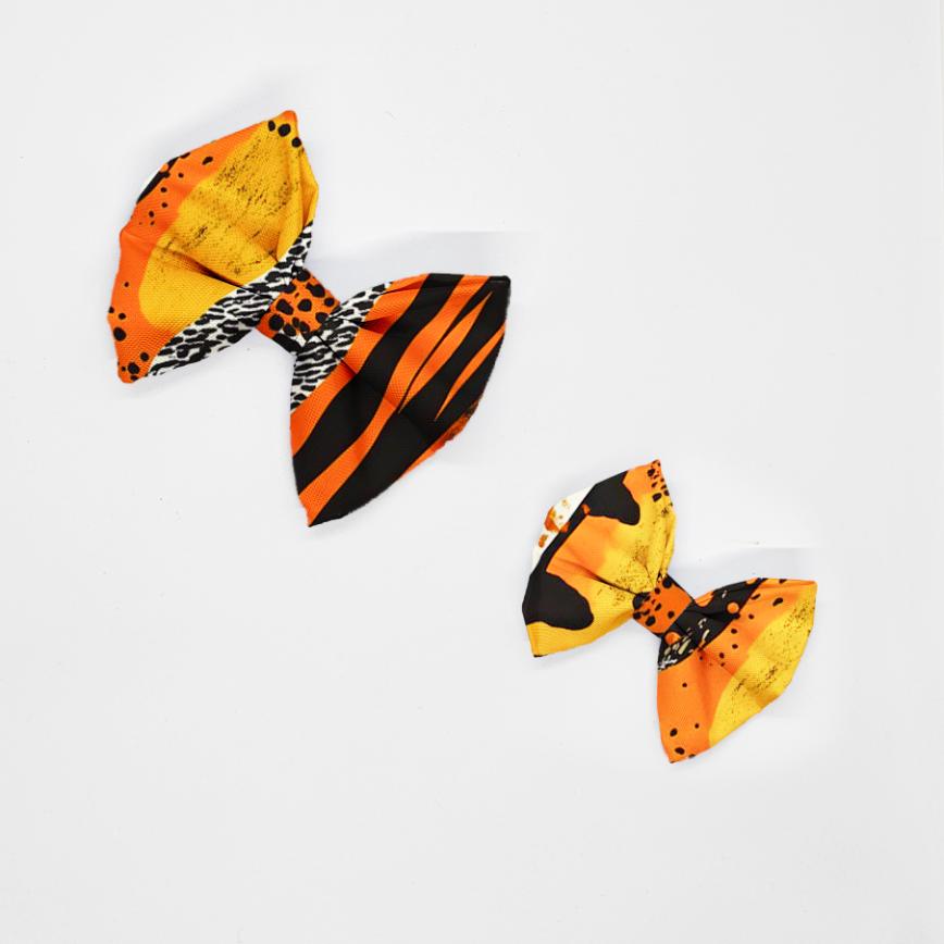 kokardy afryk abstra czarna