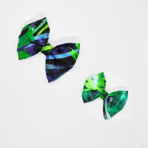 kokardy ciemne liscie