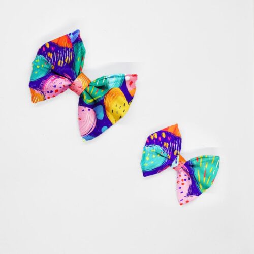 kokardy kolorowe serca