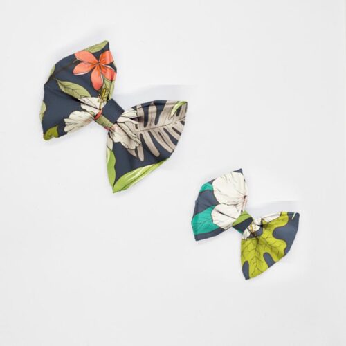 kokardy kwiaty na graficie