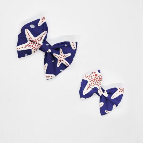 kokardy rozgwiazdy na granatowym tle