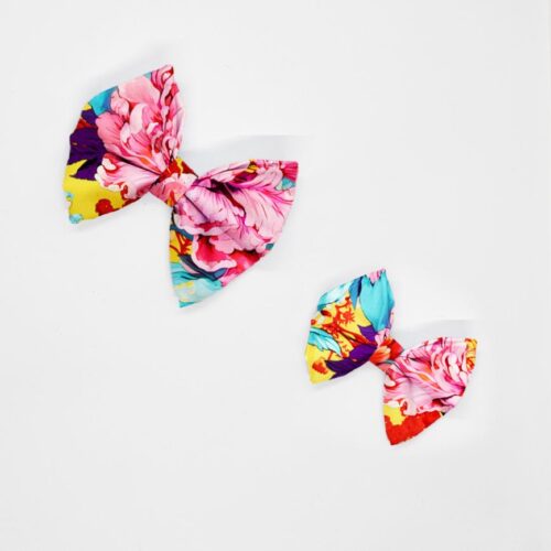 kokardy rozowo turkusowe piwonie