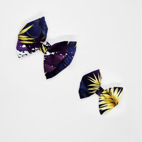 kokardy zlote liscie