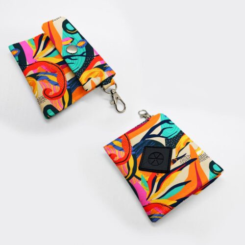 kupownik abstarkcja pomarańczowe liście