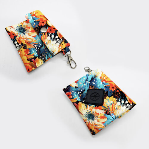 kupownik pomarańczowe malowane kwiaty