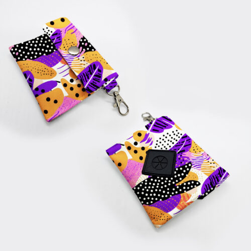 kupownik pomarańczowo fioletowa mozaika