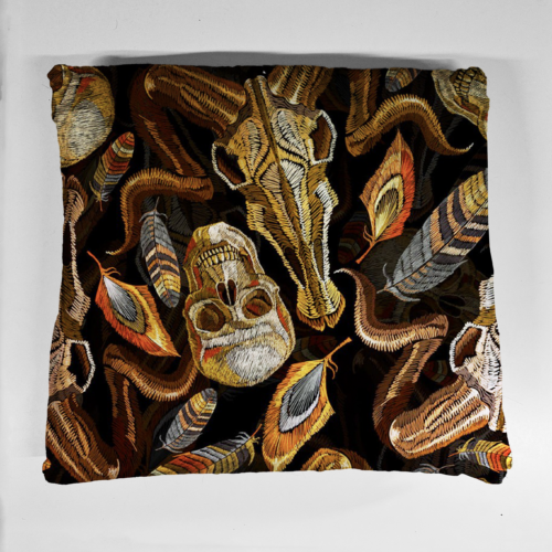 poduszka czachy imit haftu