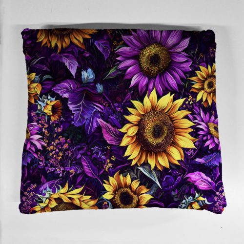 poduszka fiolet słonecz