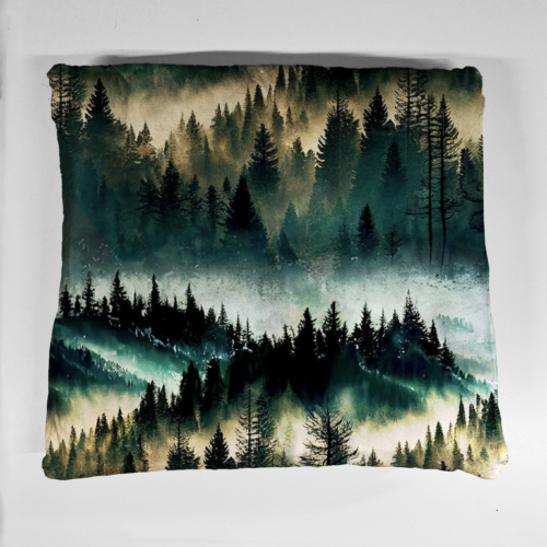 poduszka góry we mgle