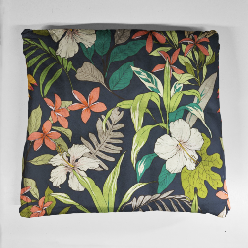 poduszka kwiaty na graficie