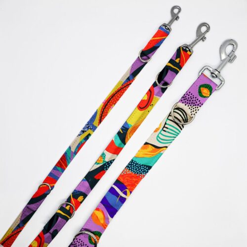 smycze ABSTR KOL LISCIE