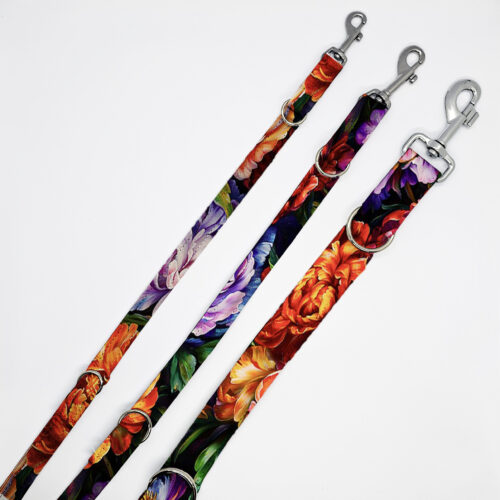 smycze kolor piwonie