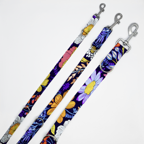 smycze niebieska łąka