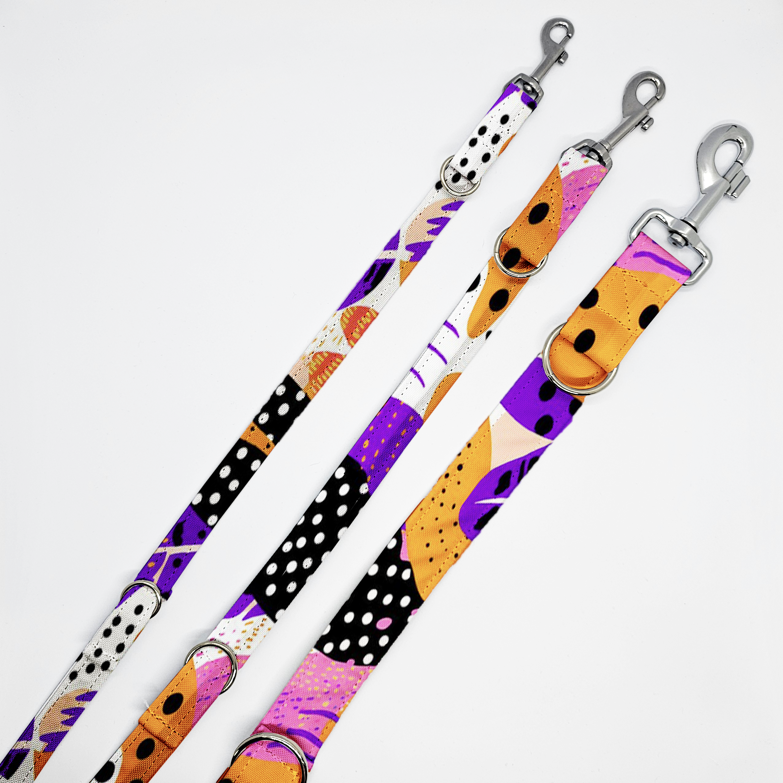 smycze pom fiolet mozaika