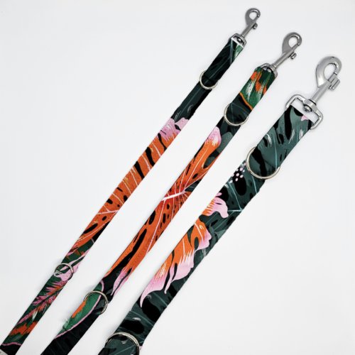 smycze pom liscie monstery