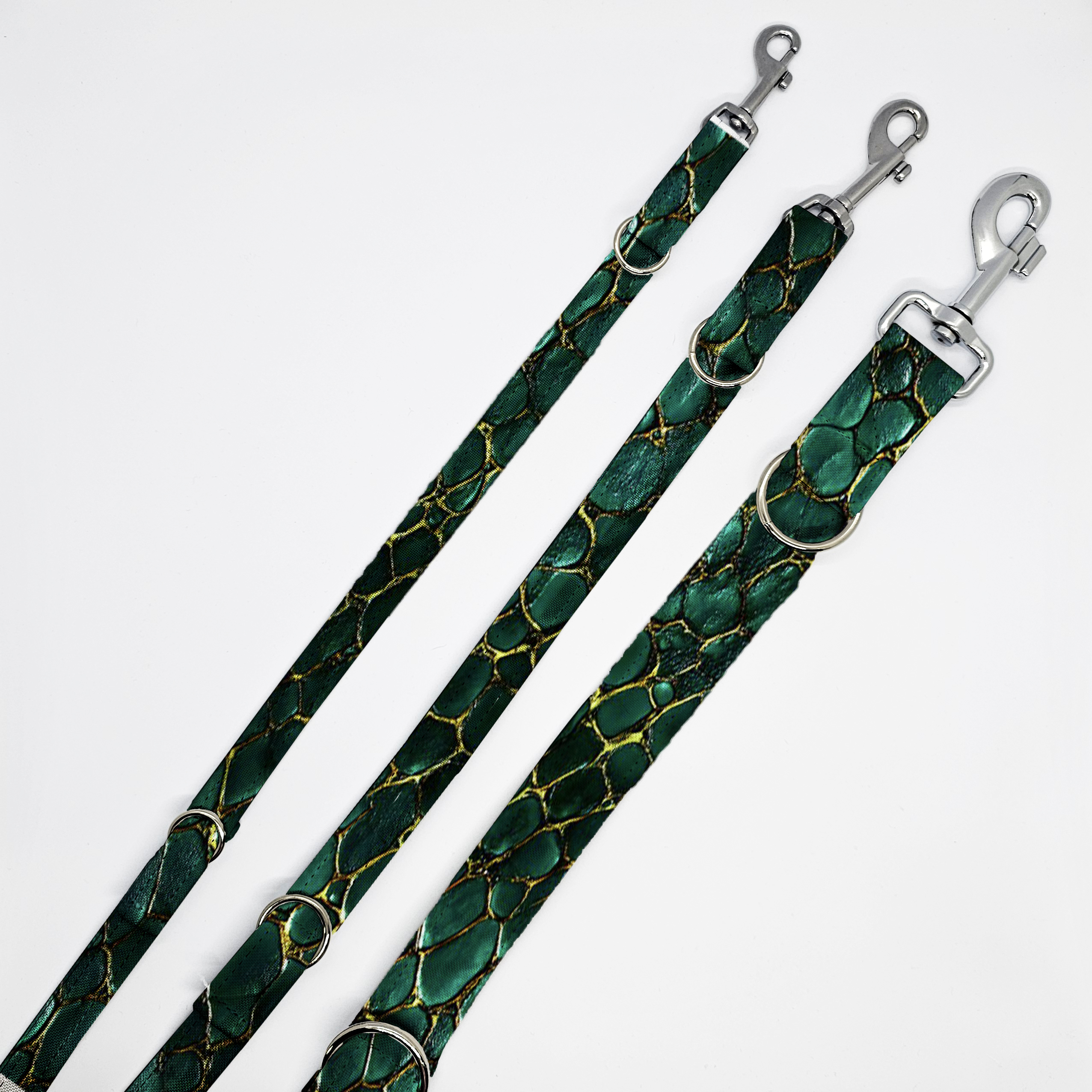 smycze ziel złota skóra węża