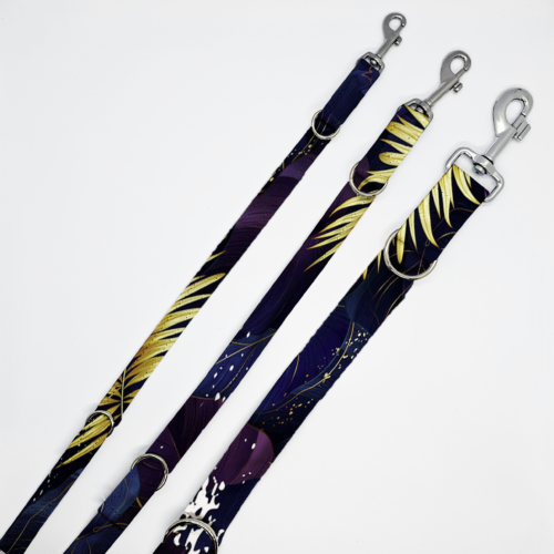 smycze złote liście