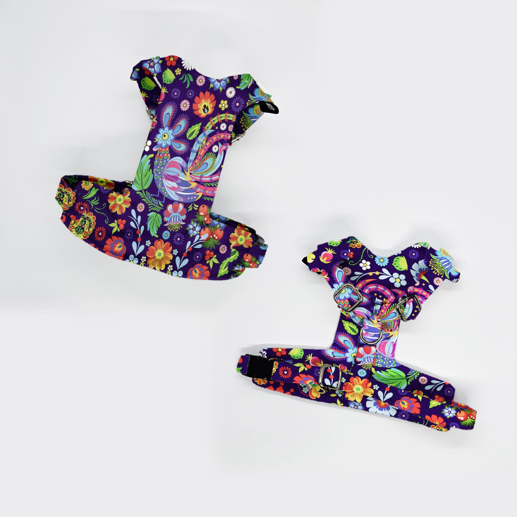 szelki bezuciskowe folk