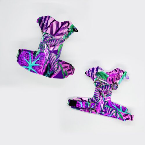 szelki bezuciskowe razen FIOLET LISCIE