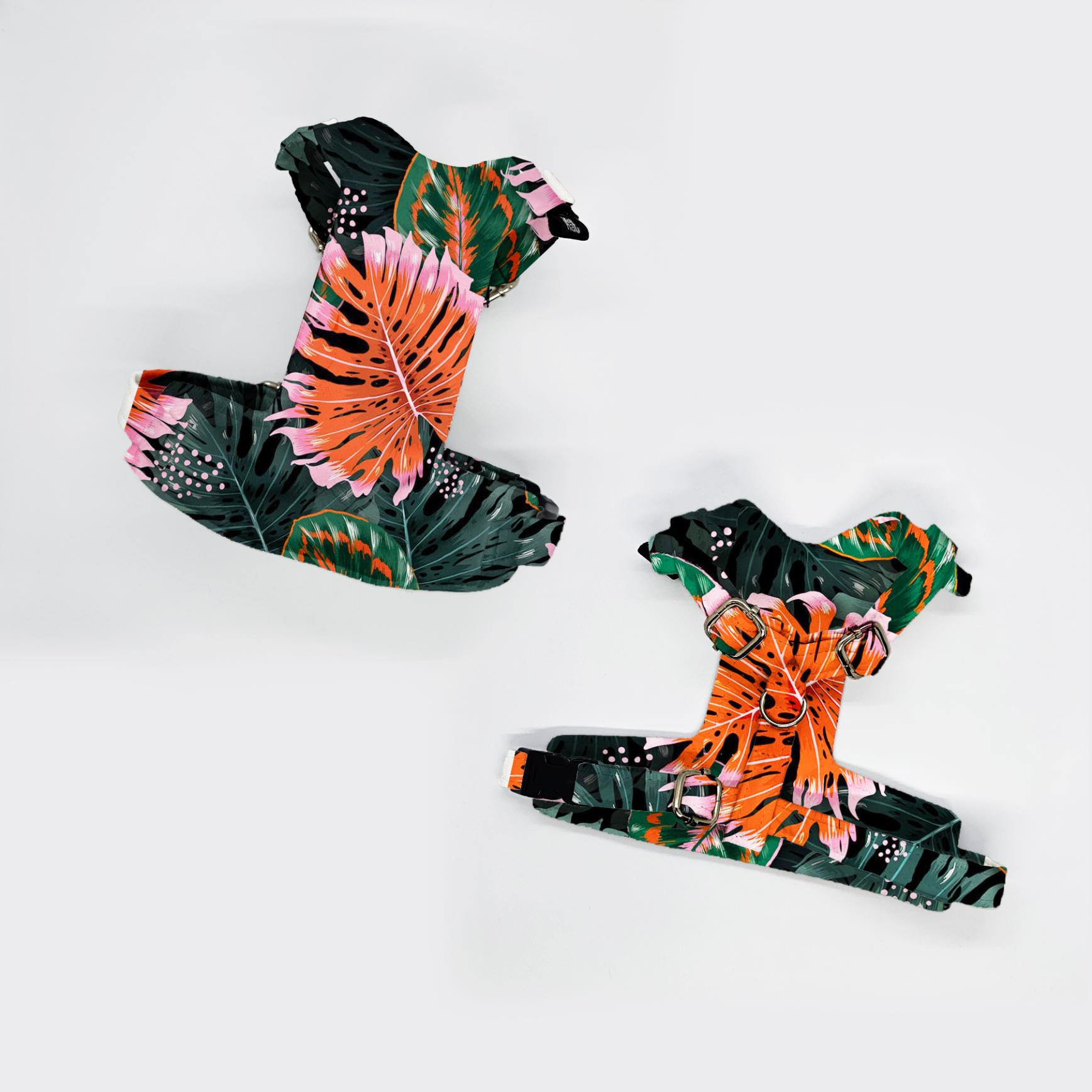 szelki bezuciskowe razen POM LISCIE MONSTERY