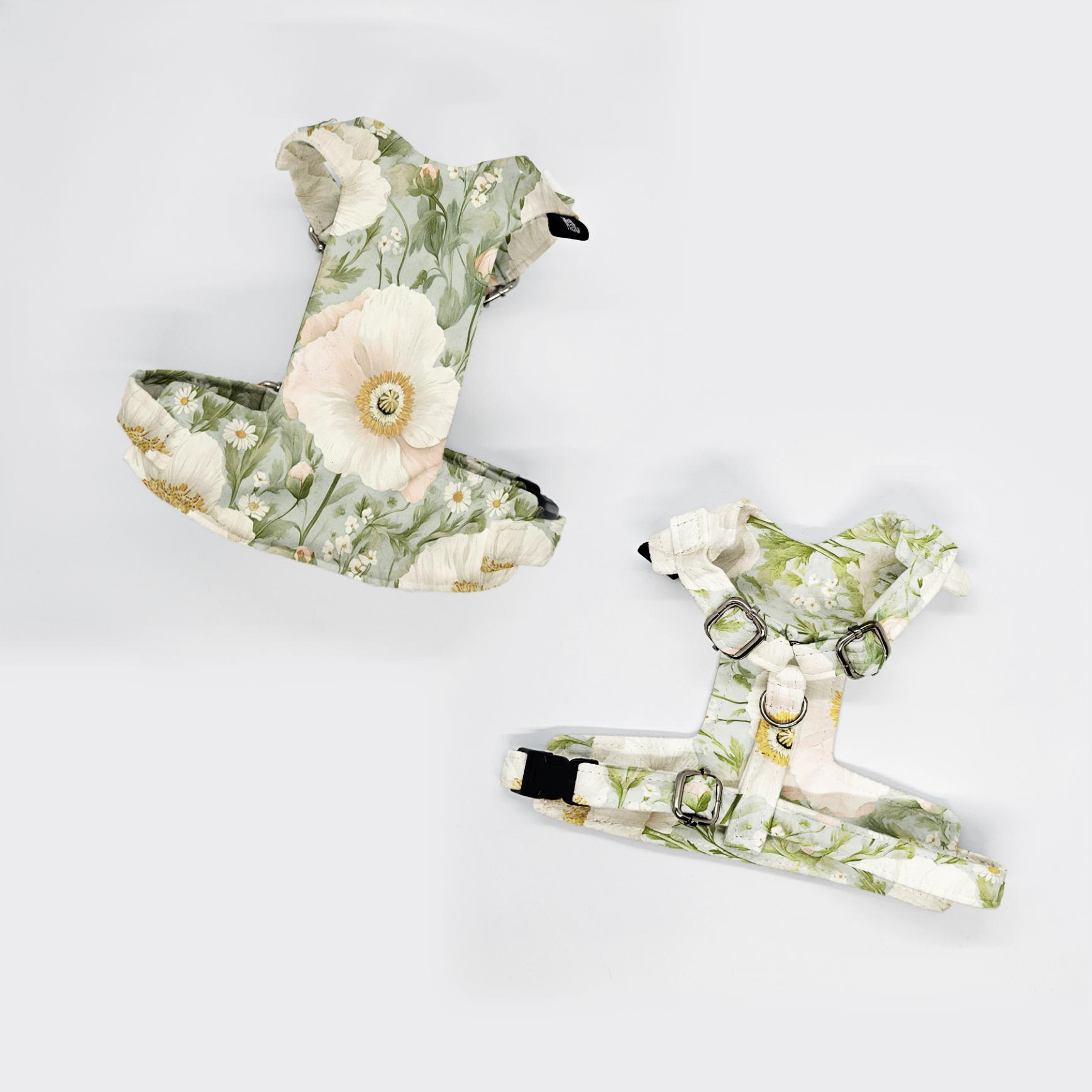 szelki bezuciskowe razen biale maki