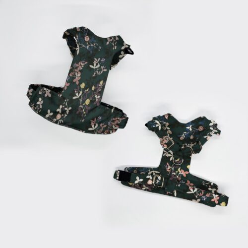 szelki bezuciskowe razen koniczyna na ciemnym