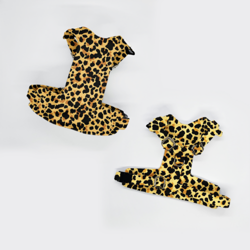 szelki bezuciskowe razen panterka beż