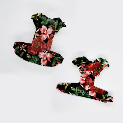 szelki bezuciskowe razen roze imit haftu