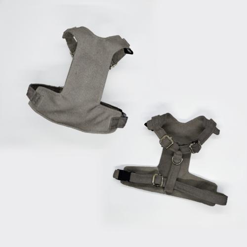 szelki bezuciskowe razen szary