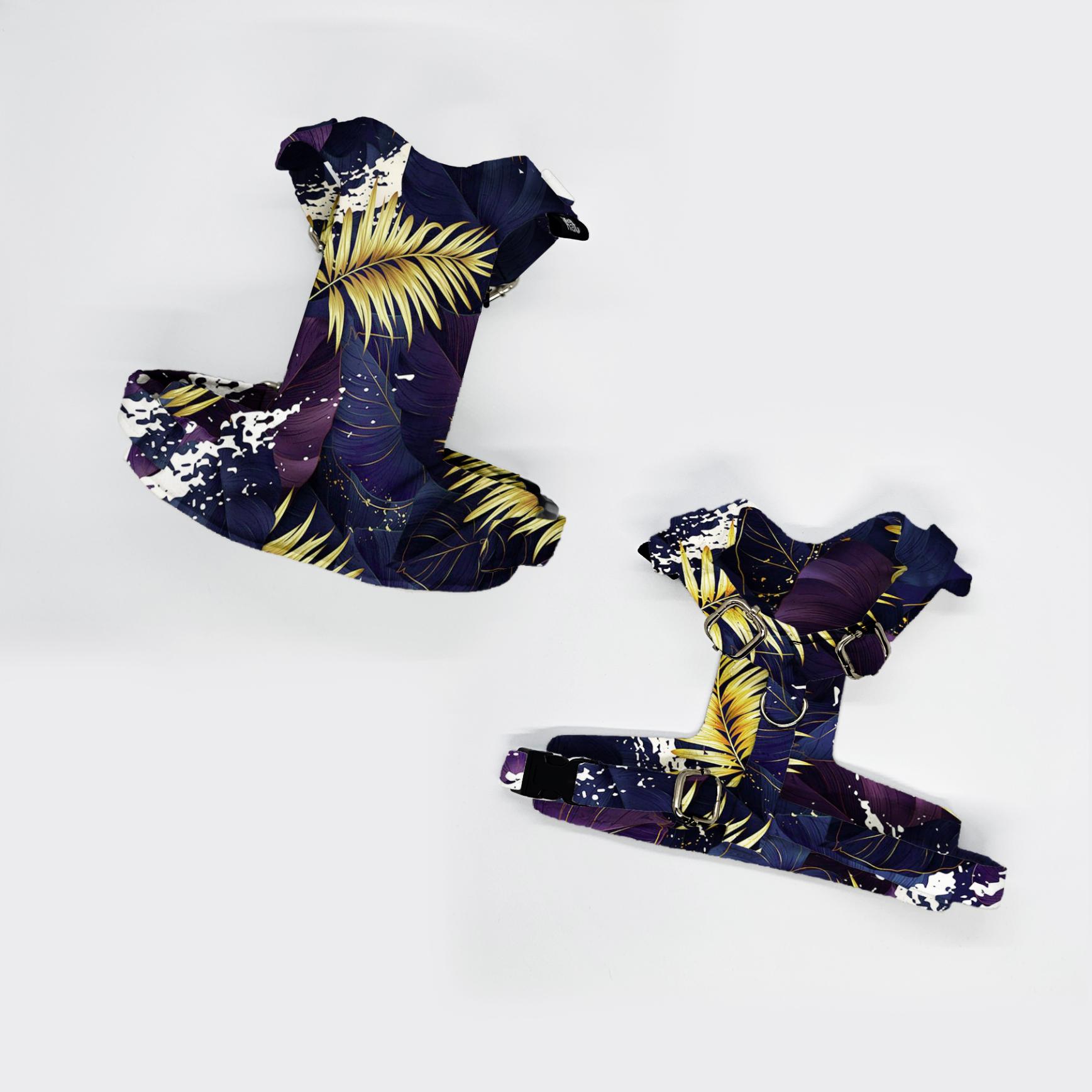 szelki bezuciskowe razen zlote liscie