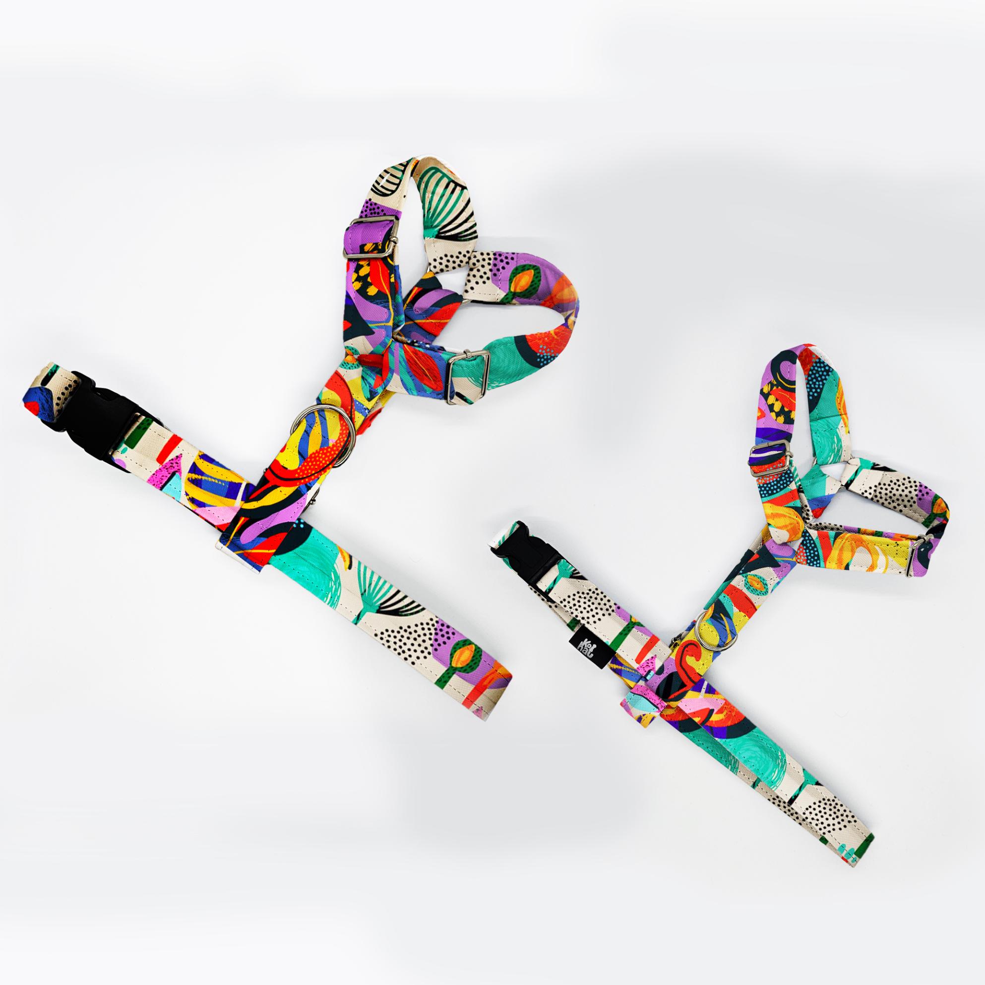 szelki klasyczne razem abstr kolor liscie 1