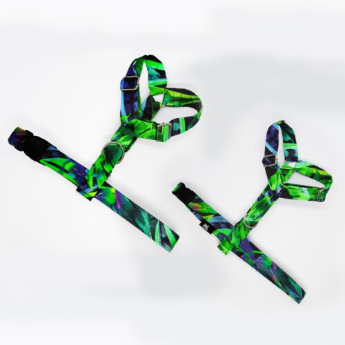 szelki klasyczne razem ciemne liscie 1