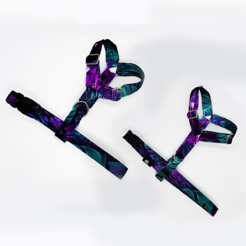 szelki klasyczne razem fiolet dzungla 1