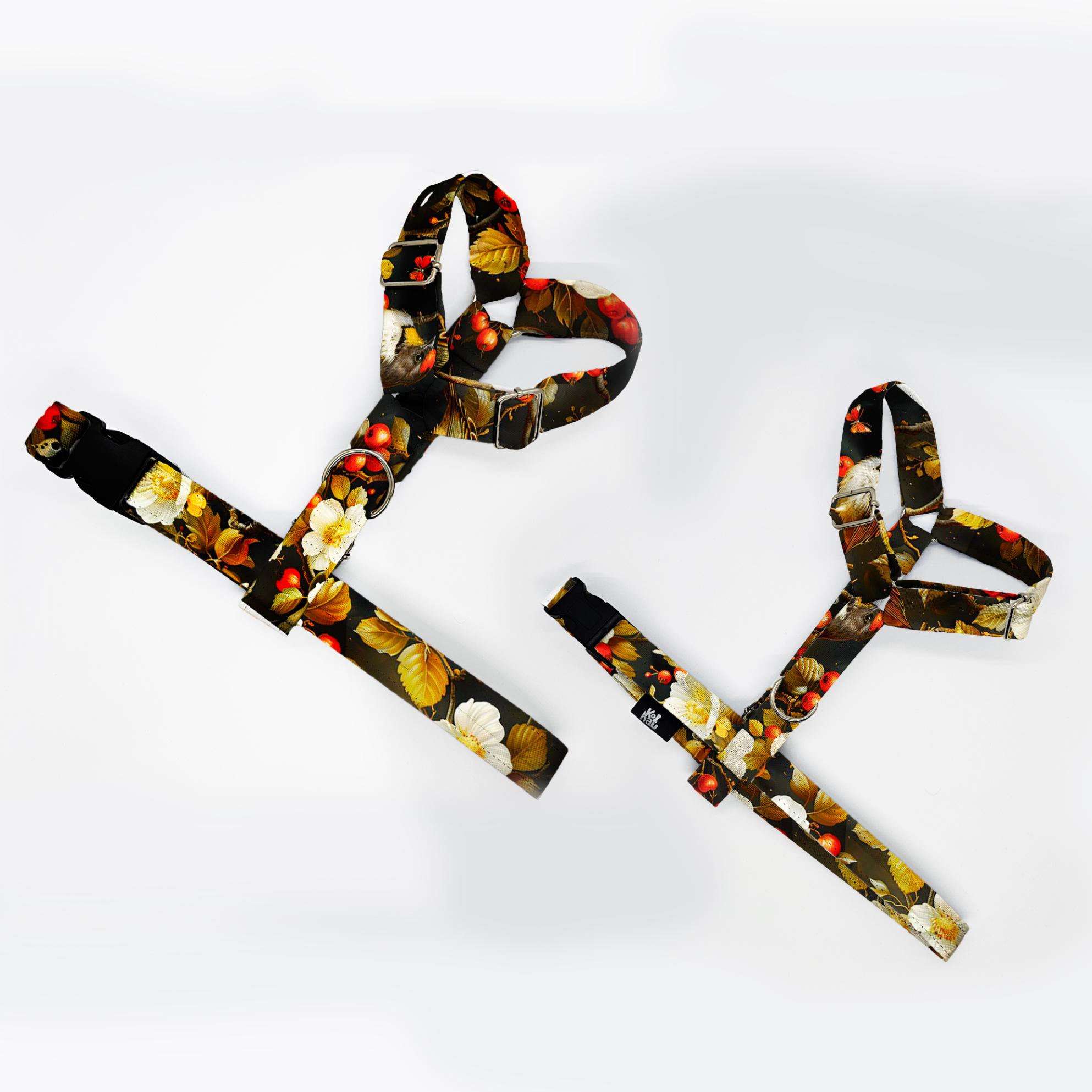 szelki klasyczne razem ptaki na jabloni 1