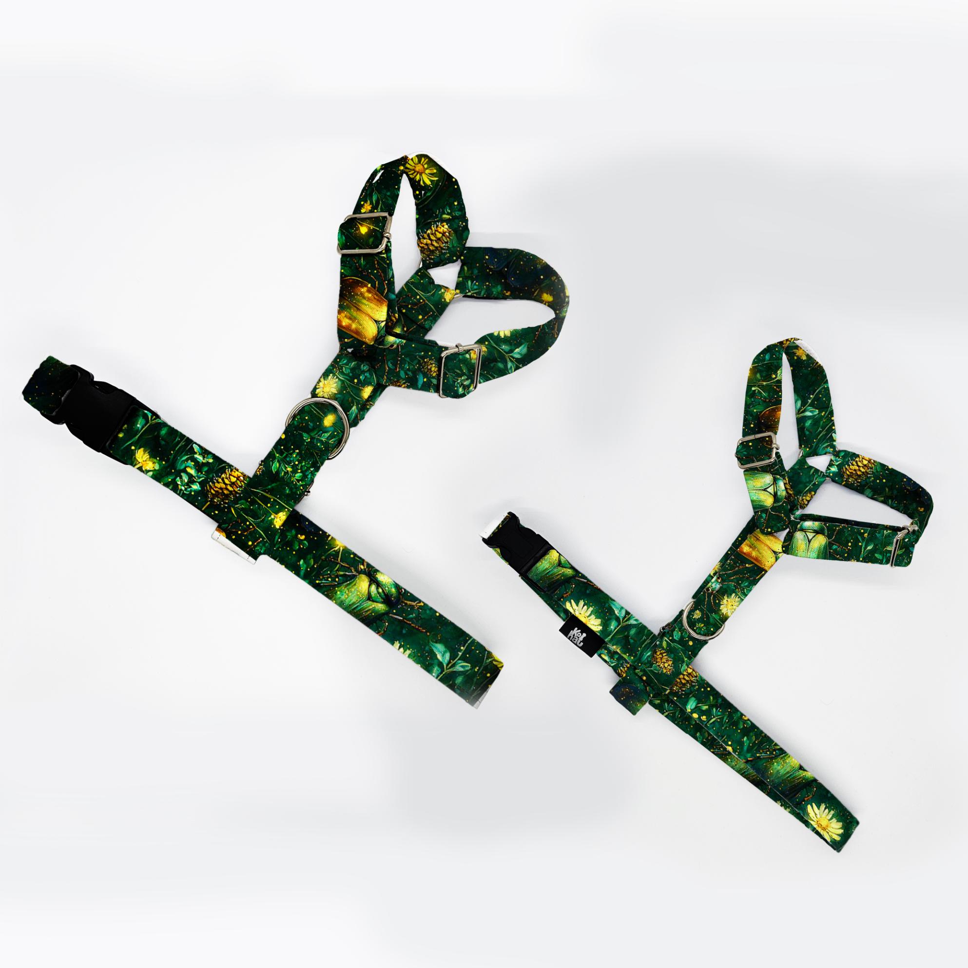 szelki klasyczne razem swietl i zlote zuczki 1