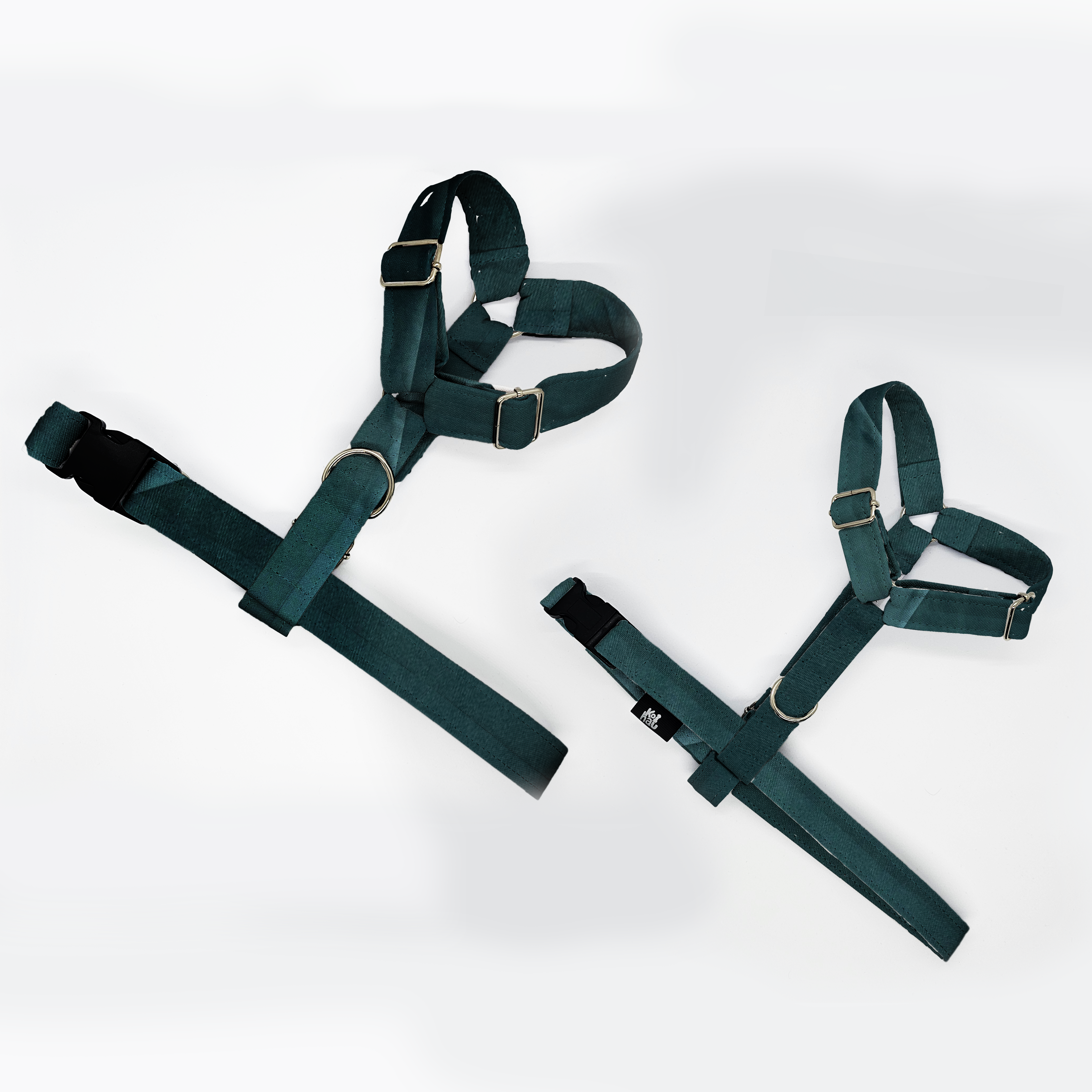 szelki klasyczne razem ziel turkus