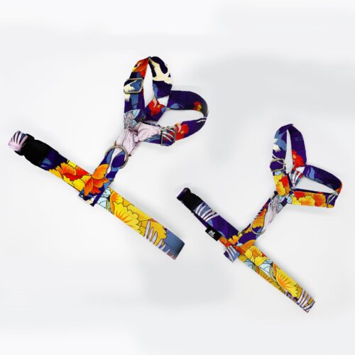 szelki klasyczne razem zurawie w kwiatach 1