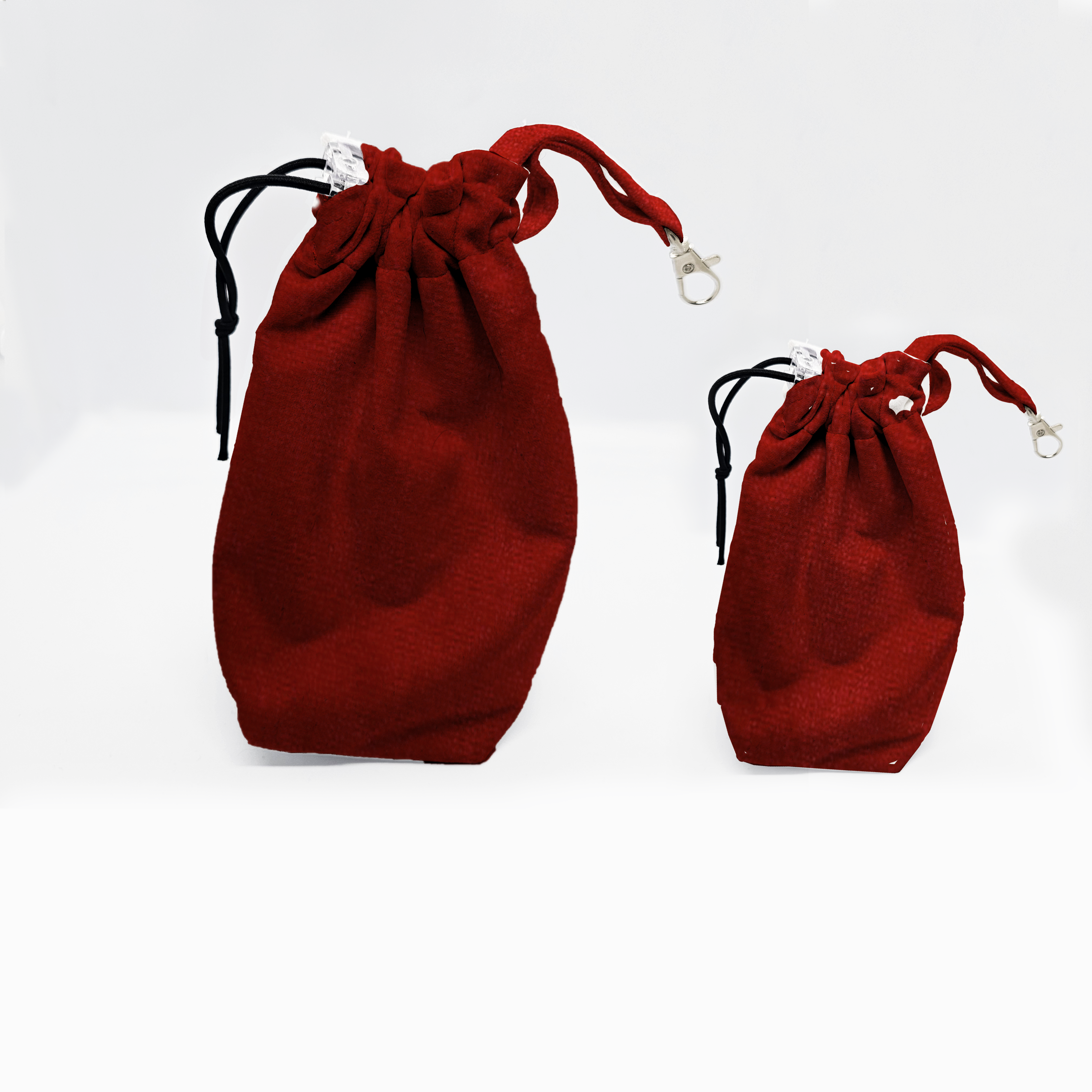 worki na smaczki bordowy