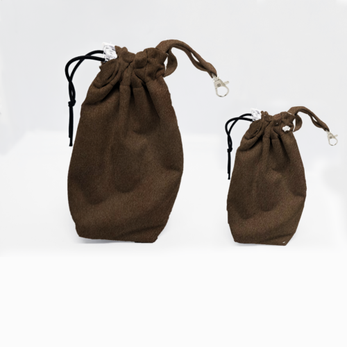 worki na smaczki brąz