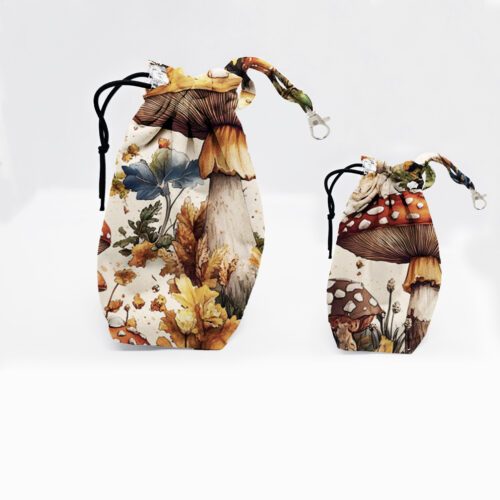 worki na smaczki grzby na jasnej łące