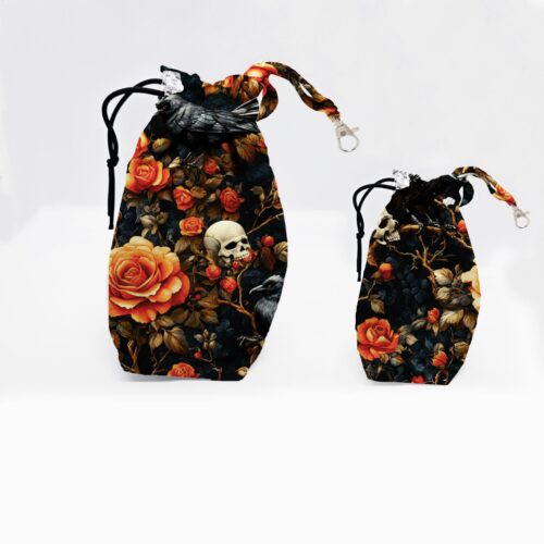 worki na smaczki halloween kruki czachy