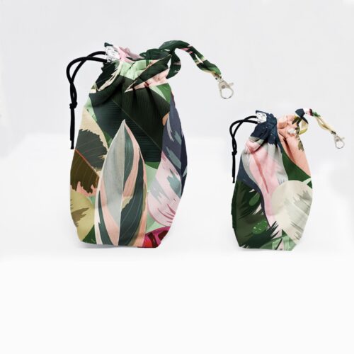 worki na smaczki liscie kwiat donicz