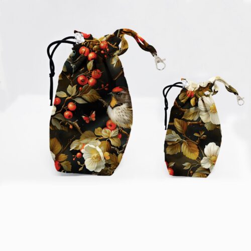 worki na smaczki ptaki na jabloni