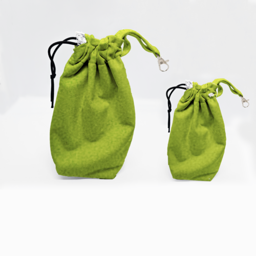 worki na smaczki zielony