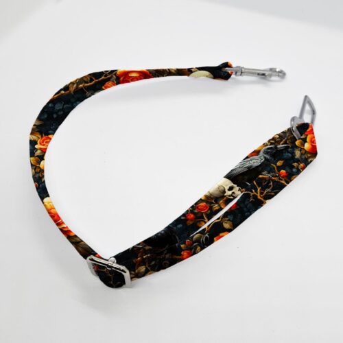 zapiecie pasa halloween czachy kruki