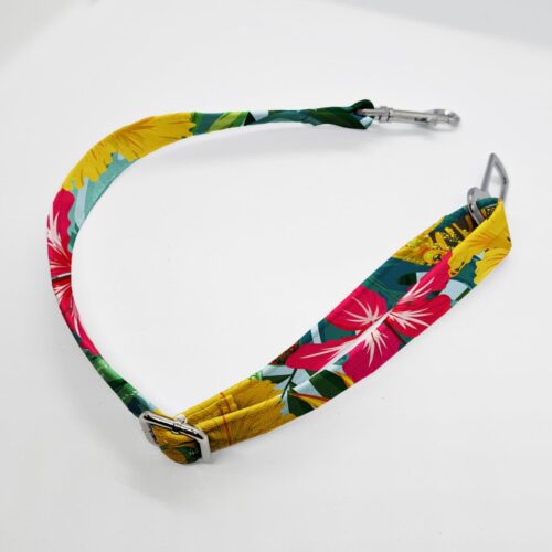 zapiecie pasa kameleony w kwiatach